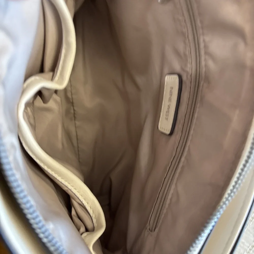 Nine West Women's Cream Crossbody - Picture 6 of 9